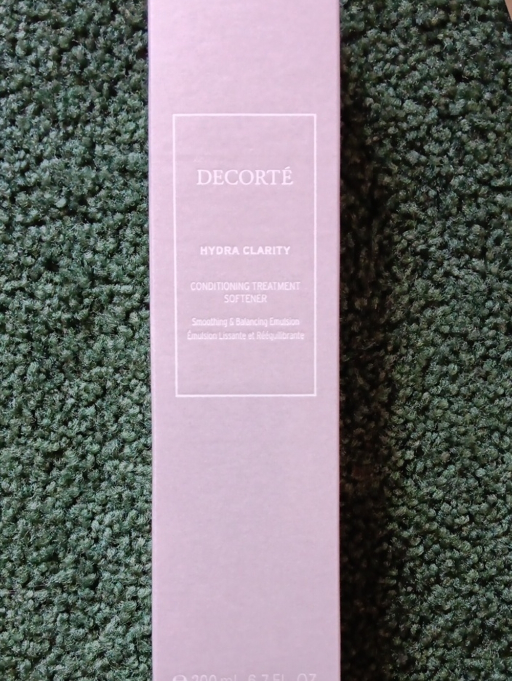 Decorté Hydra Clarity Conditioning Treatment Softener 6.7oz.New Sealed